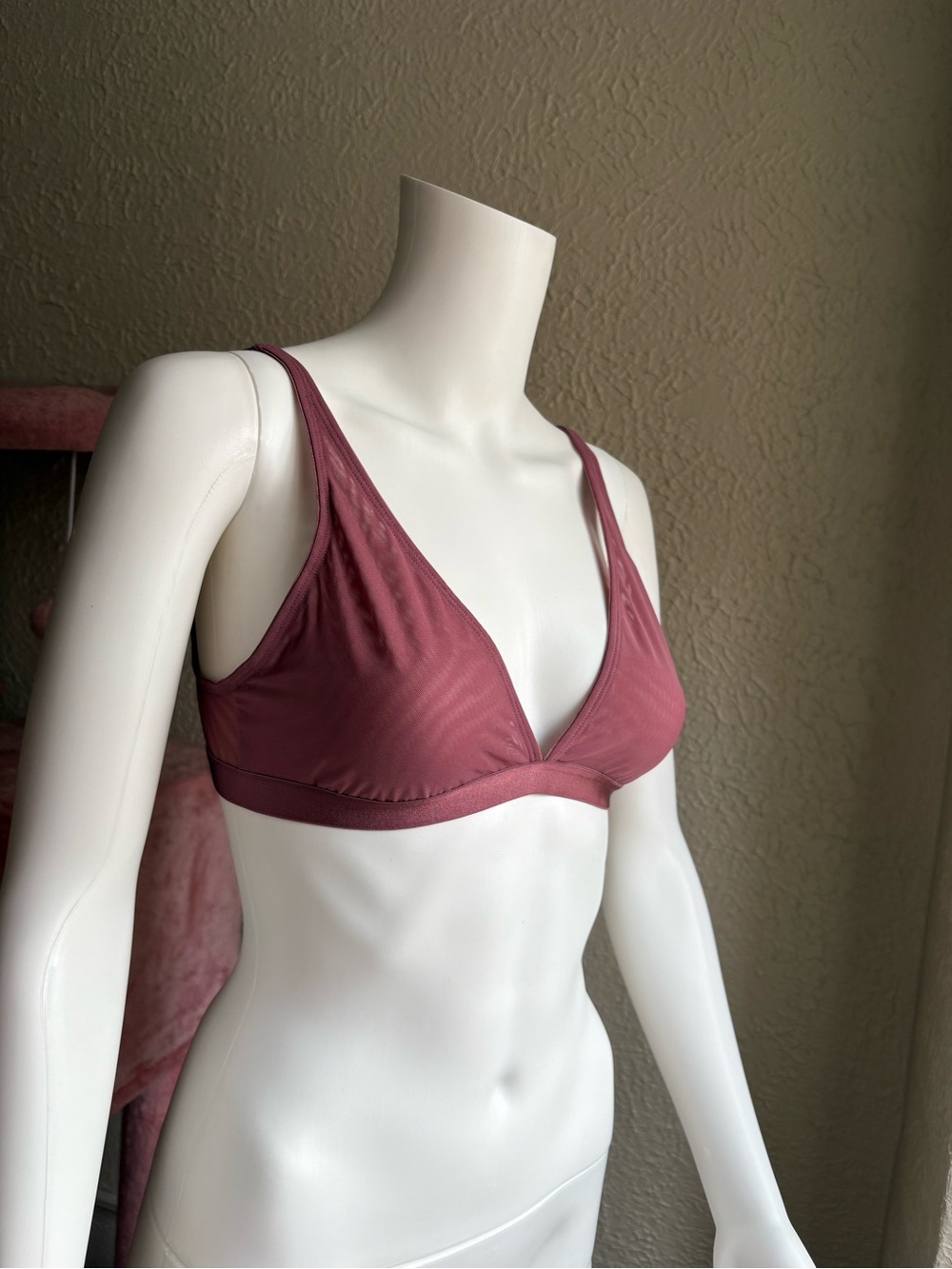 Parade Mesh Triangle Bralette Size Small
